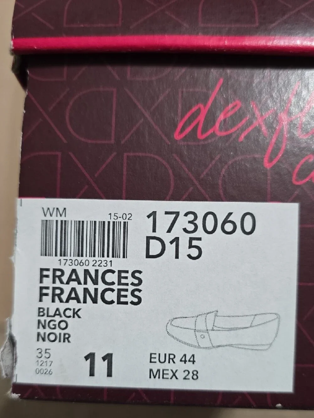 NWT Womens dexflex comfort Black Slip-On Flats Size 11